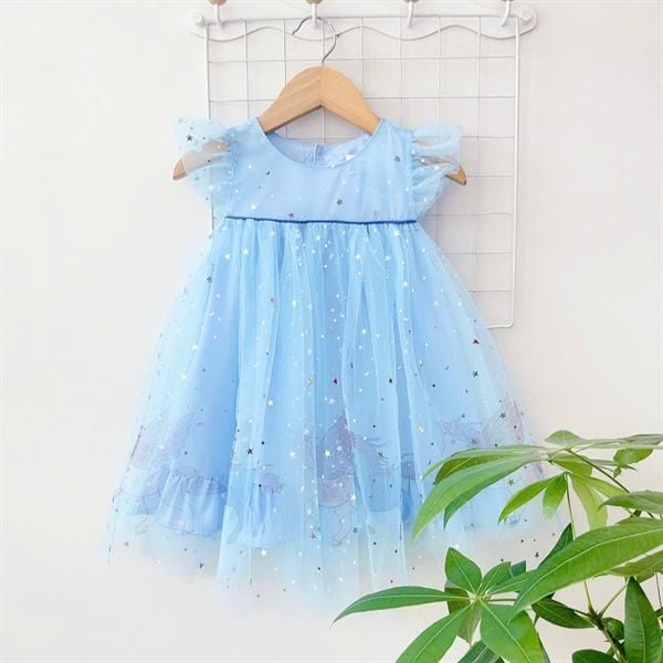  Đầm công chúa Pony xanh SFA 