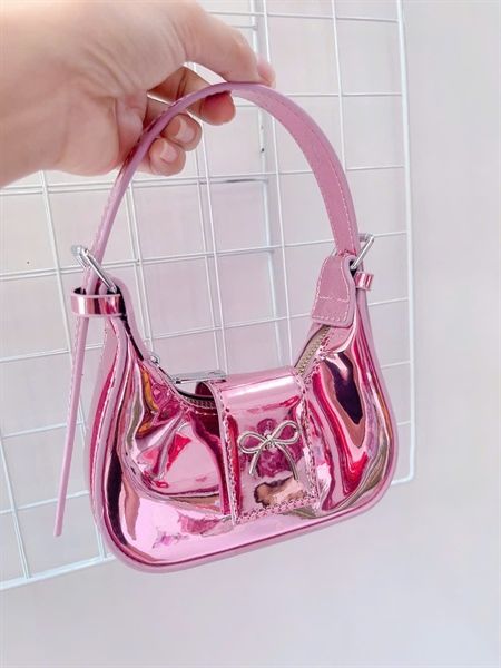  Túi xách cho bé - Túi Hồng Neon 