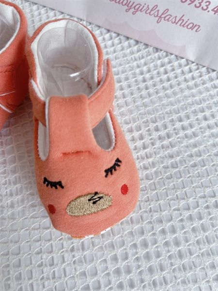  Giày mềm cho bé - Cam 