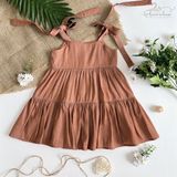  Đầm 2 dây - Cam đất 