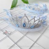  Cài vương miện Elsa đính đá 