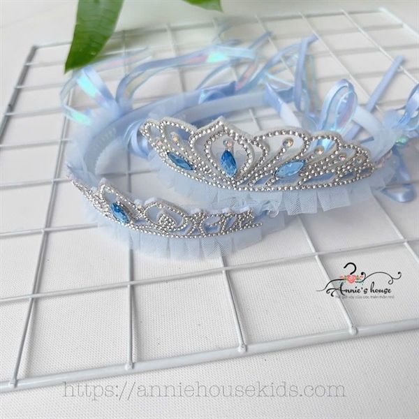  Cài vương miện Elsa đính đá 