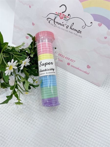  hộp cột tóc lớn- màu nhạt 