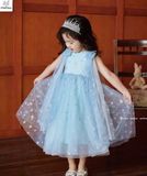  Đầm Elsa kim tuyến nơ vai MLS 