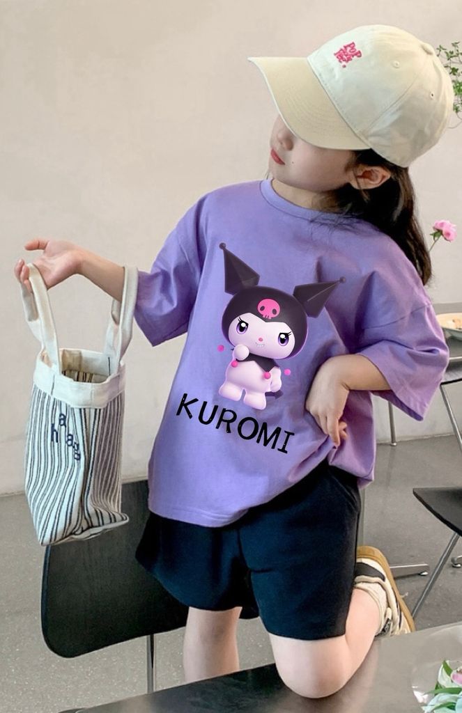  Set bộ Kuromi tím quần đen SFA 