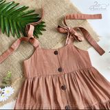  Đầm 2 dây - Cam đất 