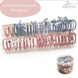  Hộp cột tóc set 50 dây 