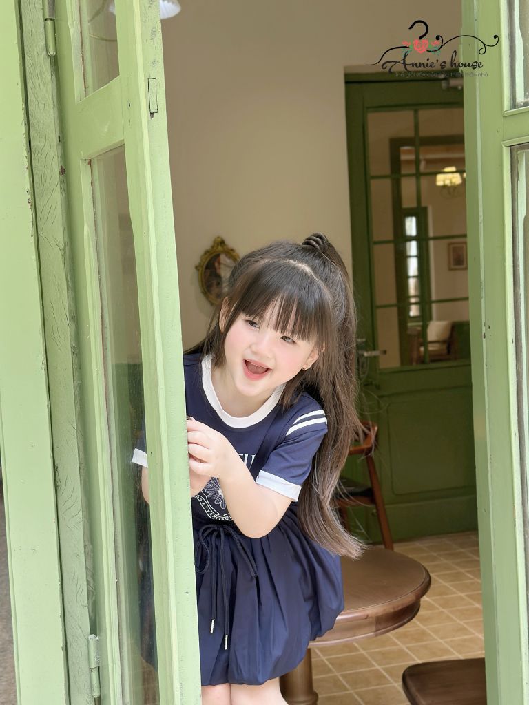  Set Pumpkin Spice chân váy bí ngô - Xanh 