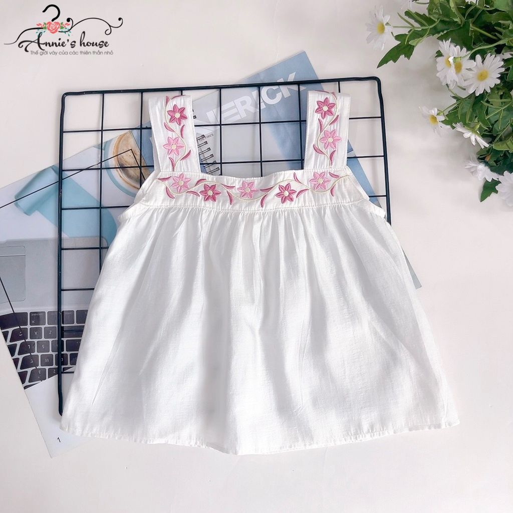  Set bộ 2 dây thêu hoa - Hồng 