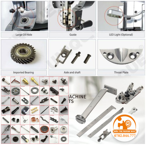 Linh Kiện Máy Cắt Đứng KM 8/10/12 INCH