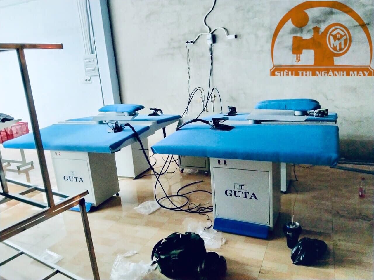 Hệ Thống Ủi Hơi Công Nghiệp Hoàn Chỉnh (4 Người Ủi)