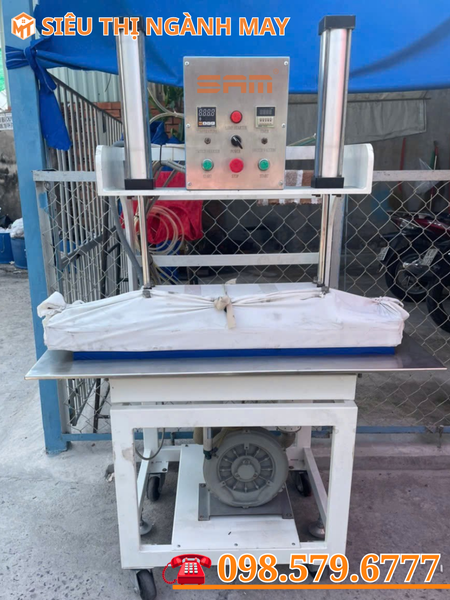 Máy Ép Nẹp Áo Sơ Mi - Máy Ui Ép Chi Tiết