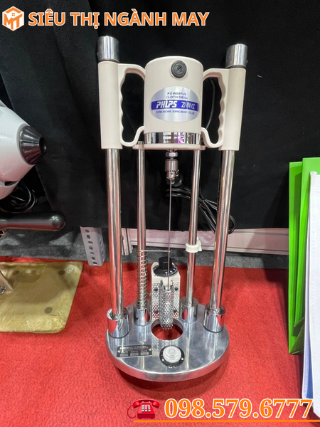 Máy Khoan Dấu Máy Dùi Lỗ Vải Có Nhiệt