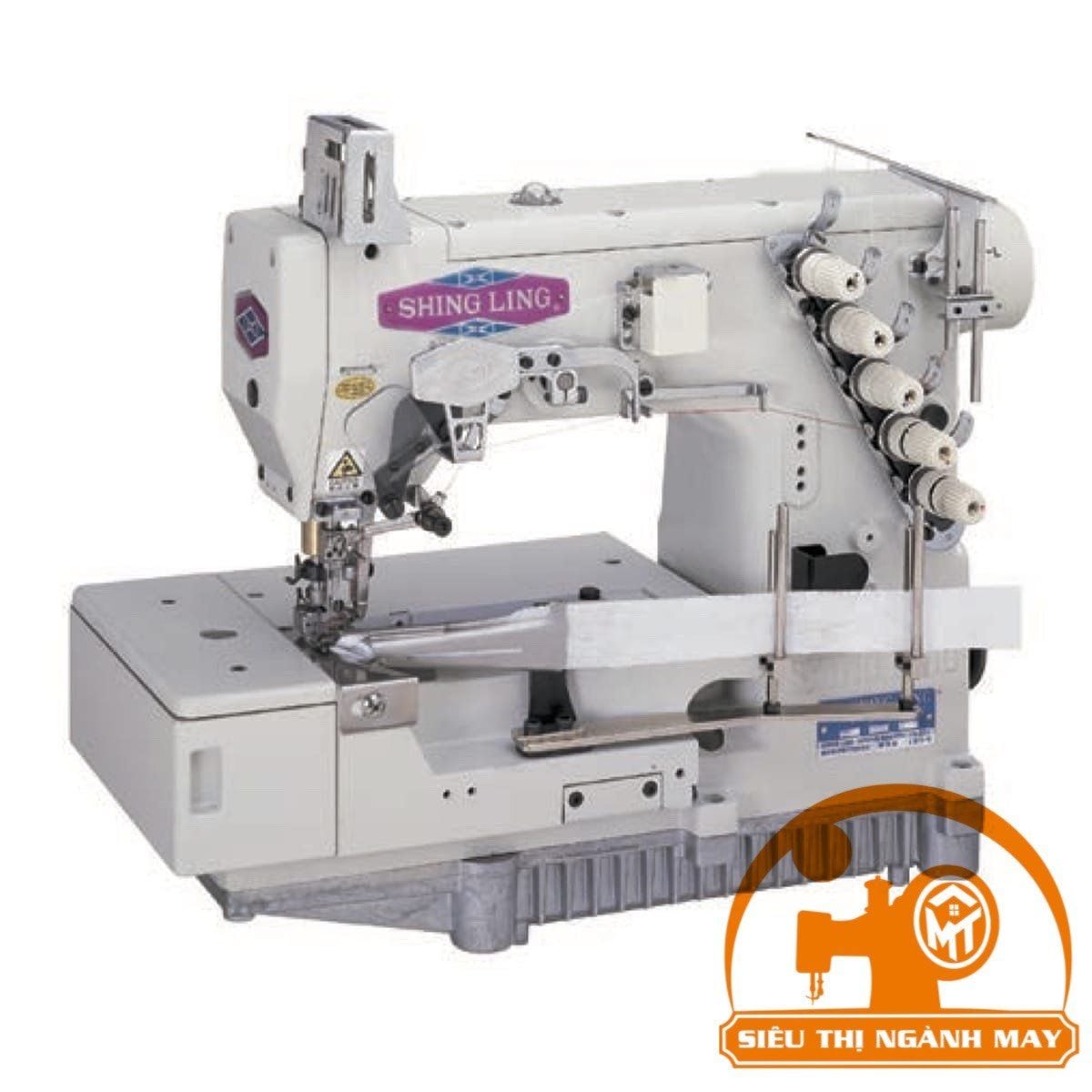 Máy Đánh Bông Đầu Bằng 3 kim 5 Chỉ Tốc Độ Cao FG-797