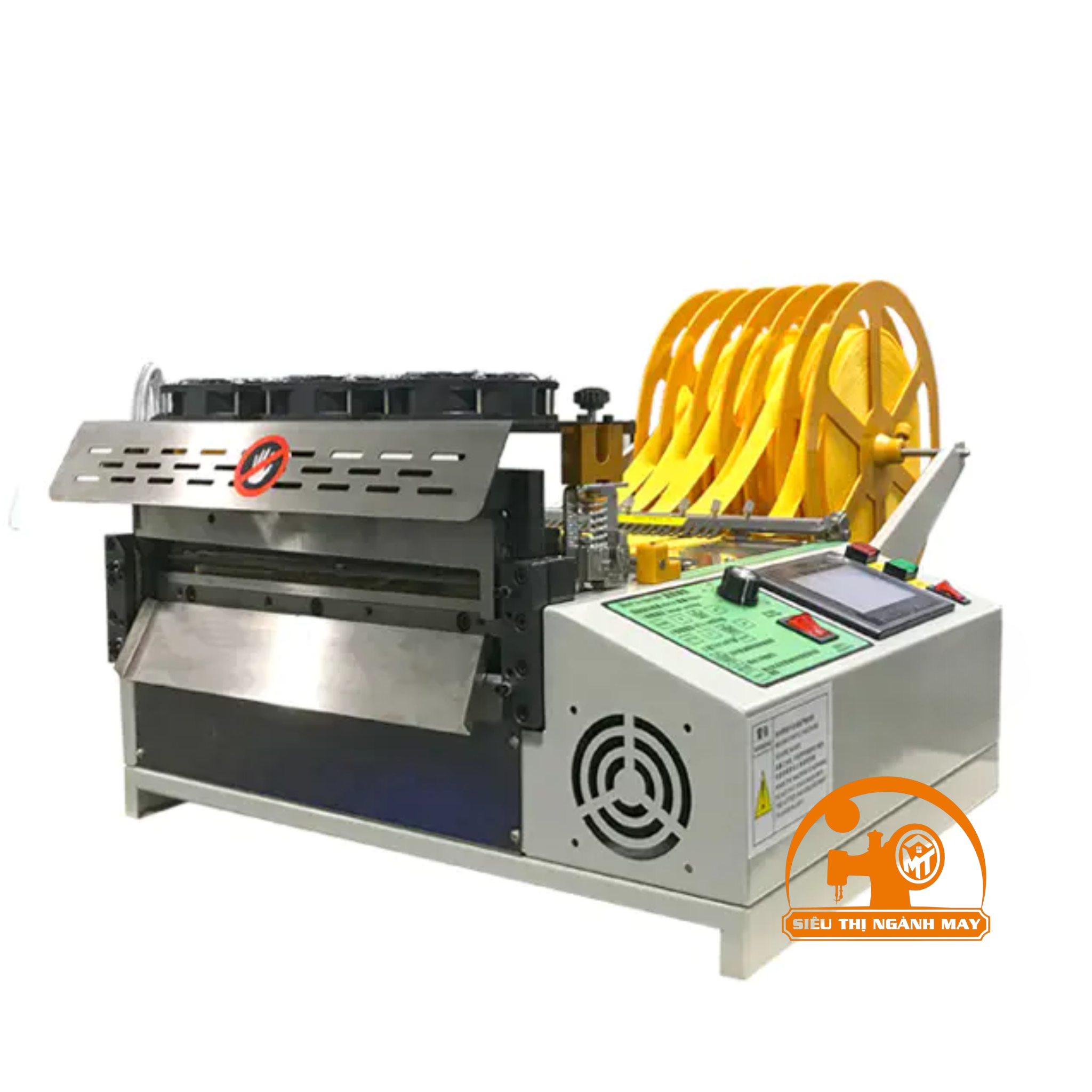 Máy Cắt Dây Đai Tự Động Khổ Lớn Dao 42CM