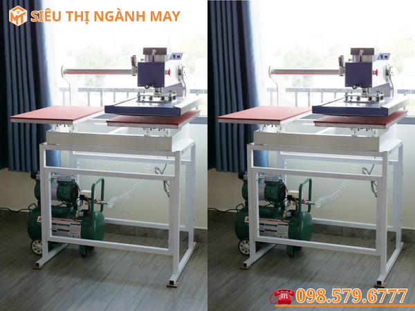 Máy Ép Nhiệt Tự Động Khổ 40x60CM