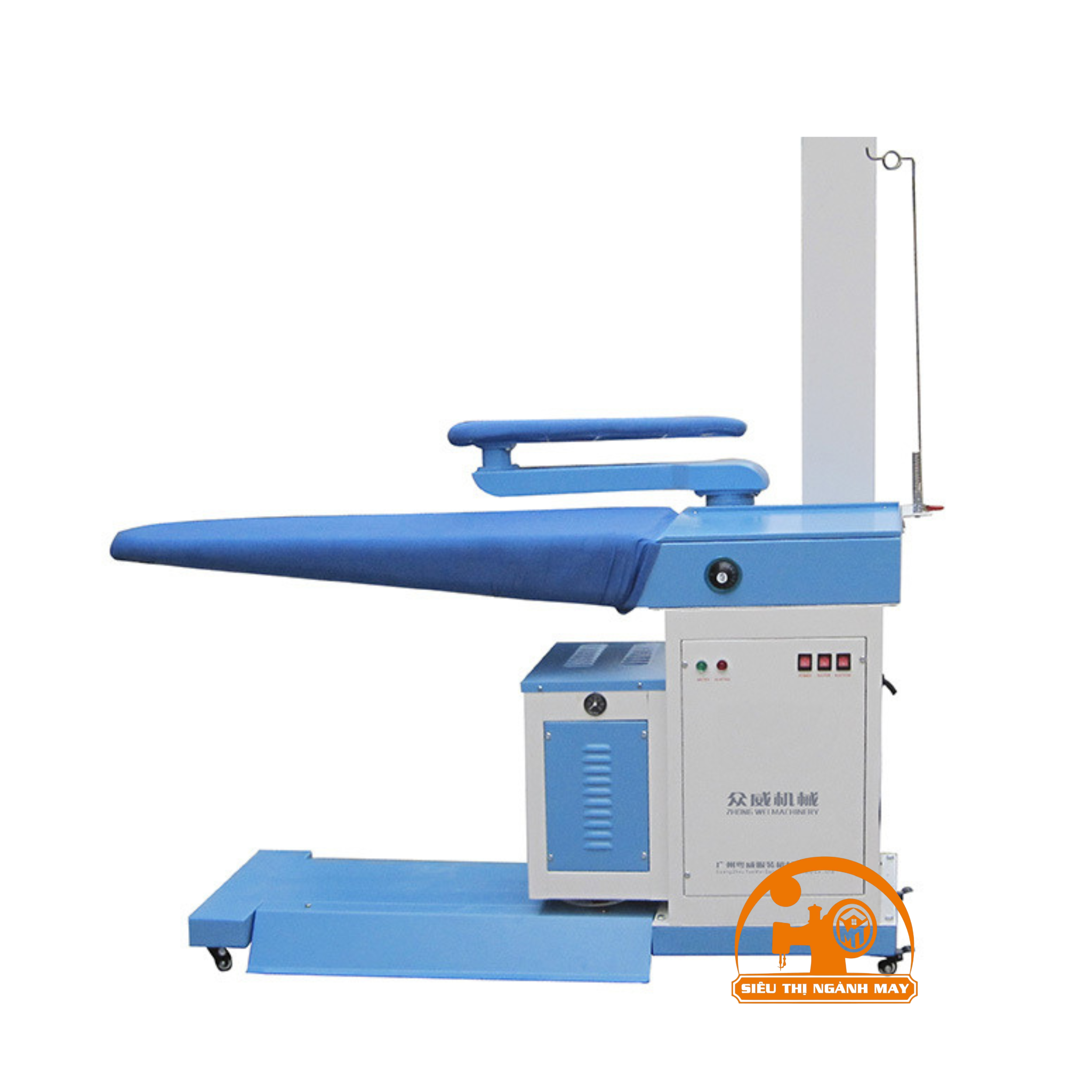 Bộ Ủi Hơi 3in1 Gối Nhọn 6kW Có Tay Gối