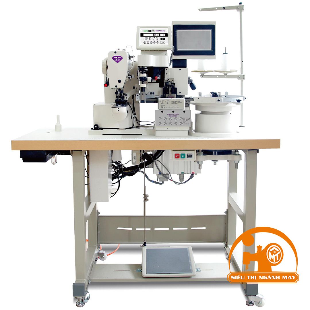 Máy đính nút điện tử đổ nút tự động ASK-A(HK-2903-A)