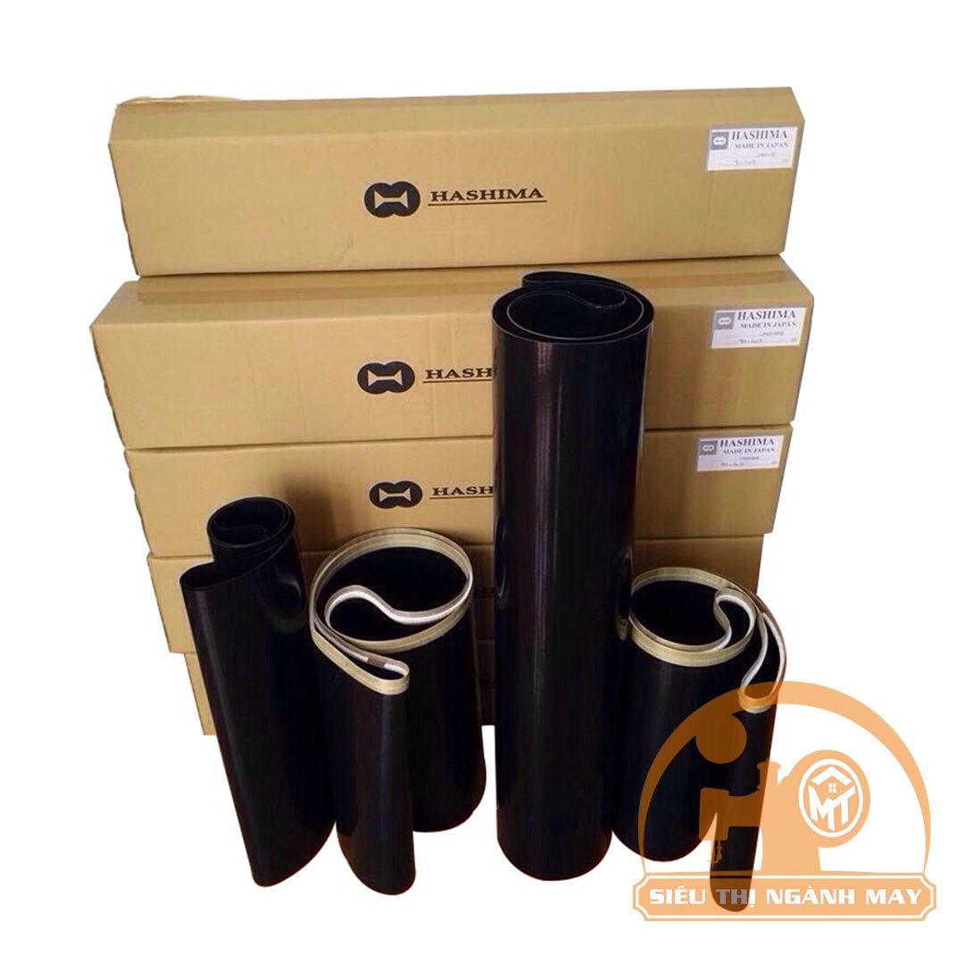 Băng tải máy ép keo Hashima