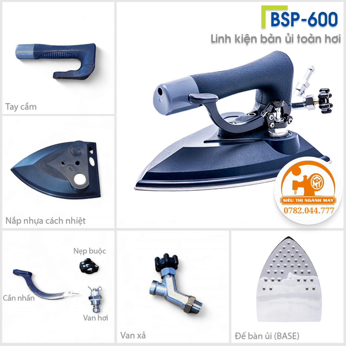 Linh Kiện Bàn Ủi Silver Star BSP-600