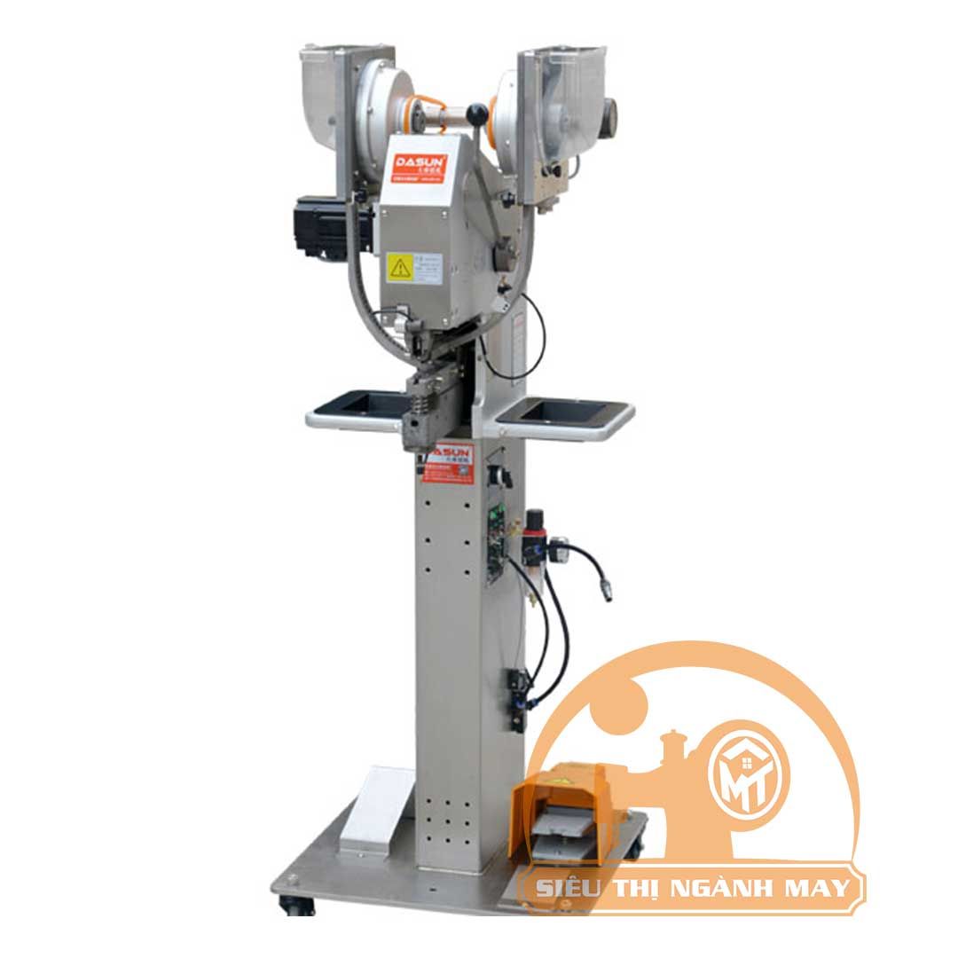Máy đóng nút tự động bằng hơi có motor trợ lực DASUN DS80