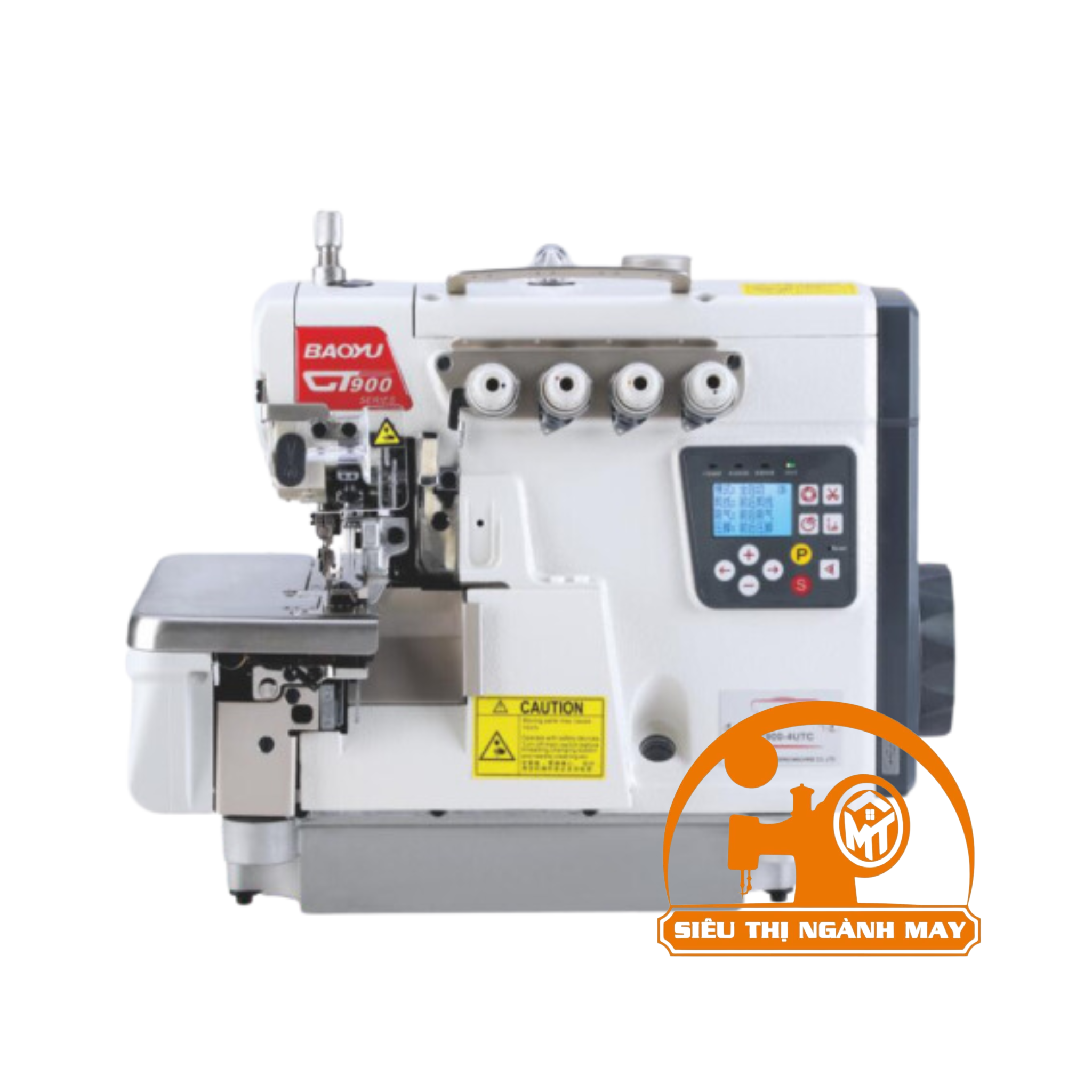 Máy Vắt Sổ 4 Chỉ Điện Tử BAOYU GT-900-514M24-KSC/S