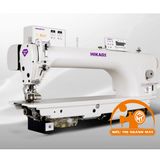 Máy 1 kim thân dài điện tử cắt chỉ,có nâng CV và bộ trợ lực, bàn có bi thổi H9199N-7C-5/AK/PL