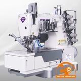 Máy viền bằng điện tử, cắt chỉ trên,dưới,nâng CV tự động (cắt chỉ bằng điện ) HW762T-1·2-1×356UTD/AK