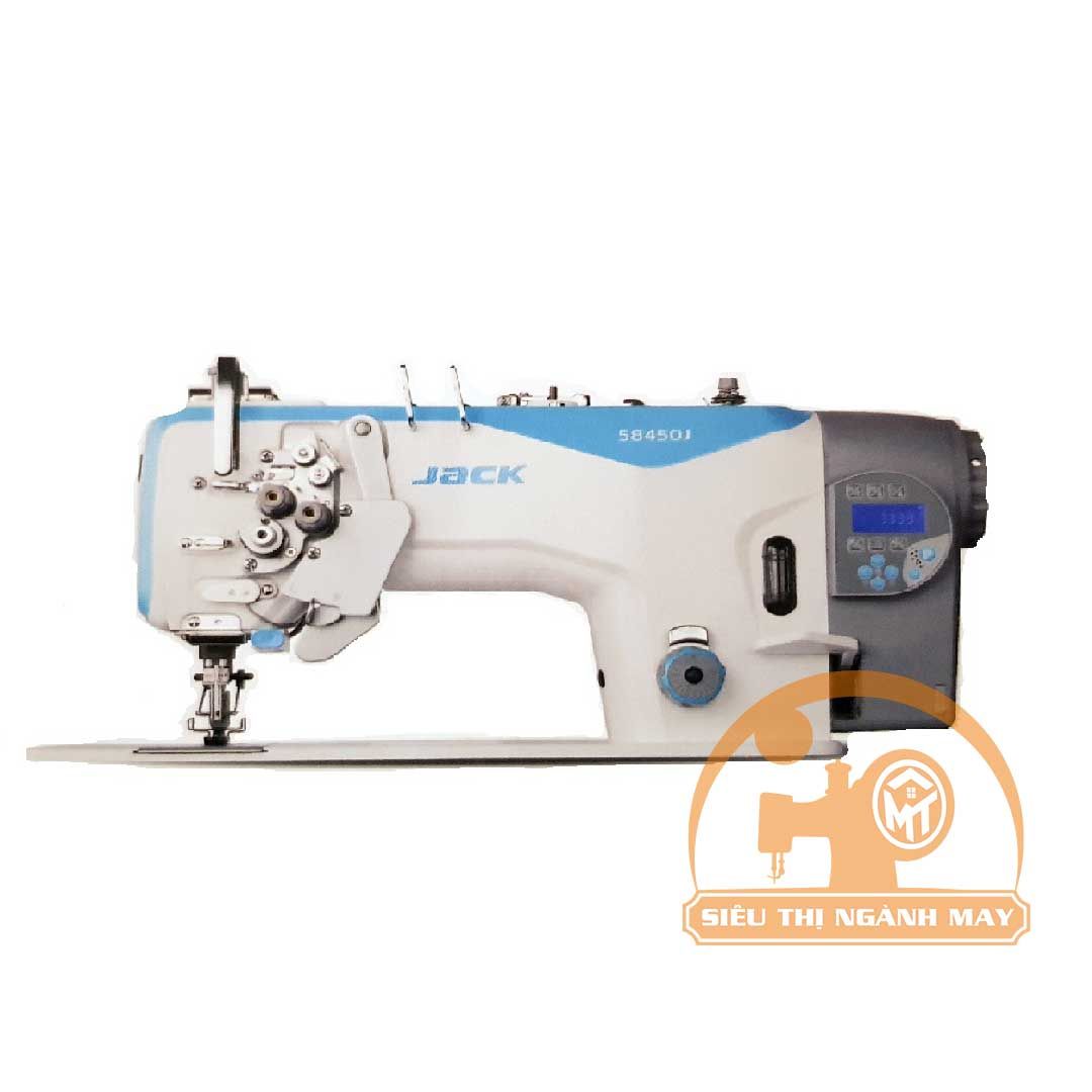 Máy May 2 Kim Di Động Ổ To Điện Tử Jack JK-58750J-405E