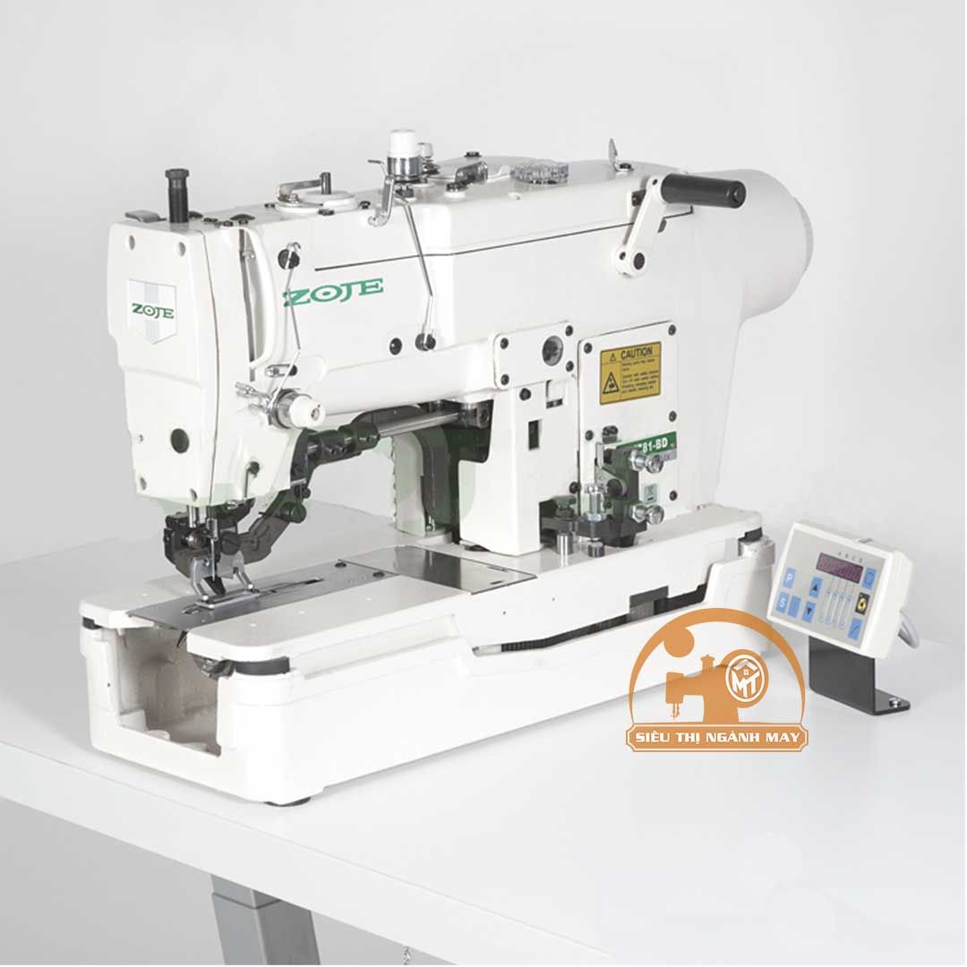 Máy Khuy Đầu Bằng Liền Trục ZJ781-BD