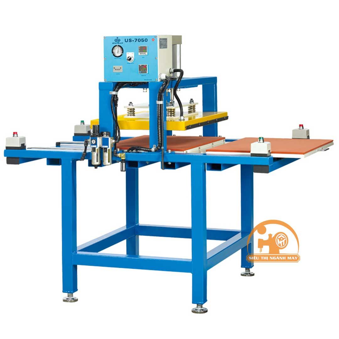 Máy Ép In Nhiệt Khổ 70x50 2 Mâm US-7050-2