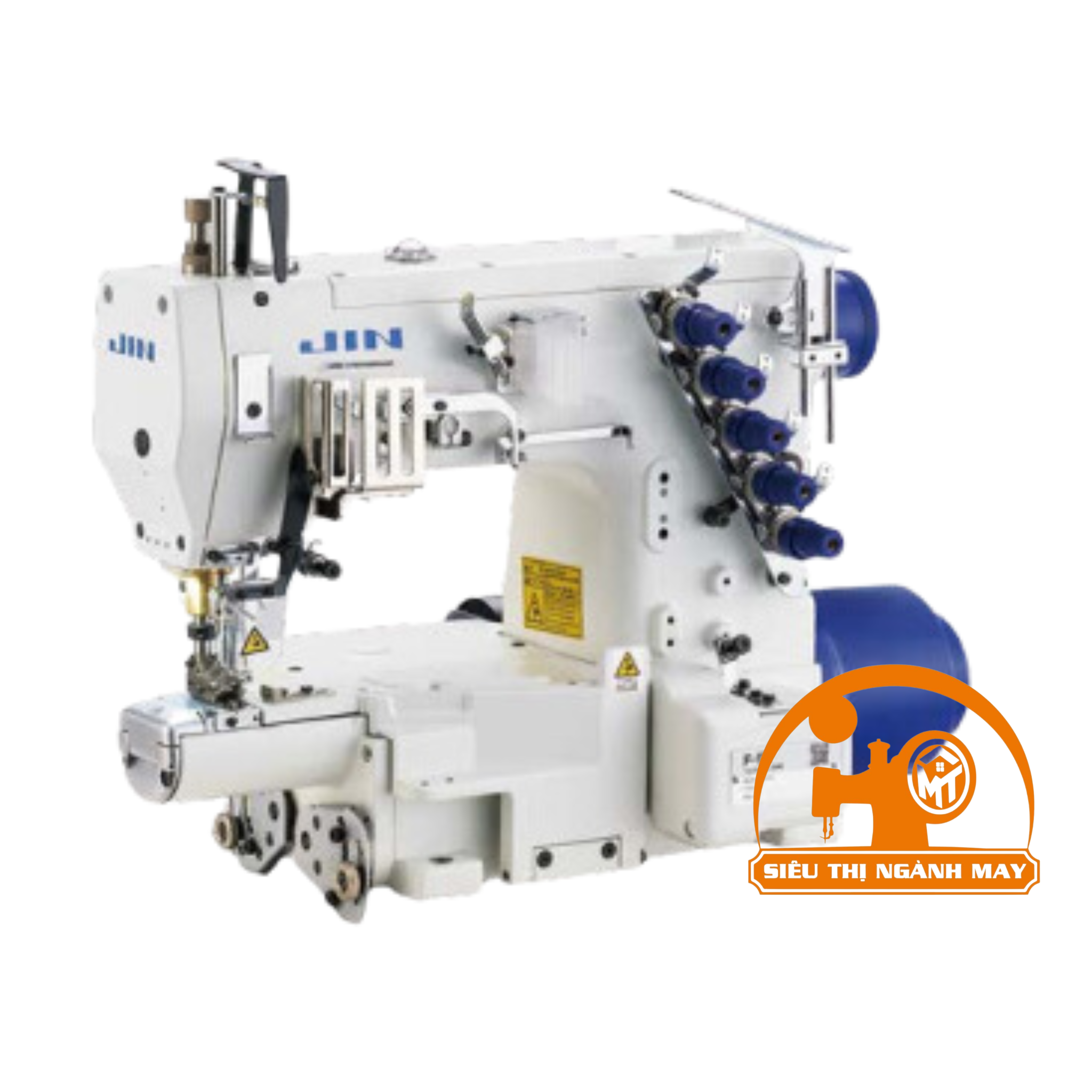 Máy Kansai Viền Túm Bo Tay Liền Trục JIN F-1S-U