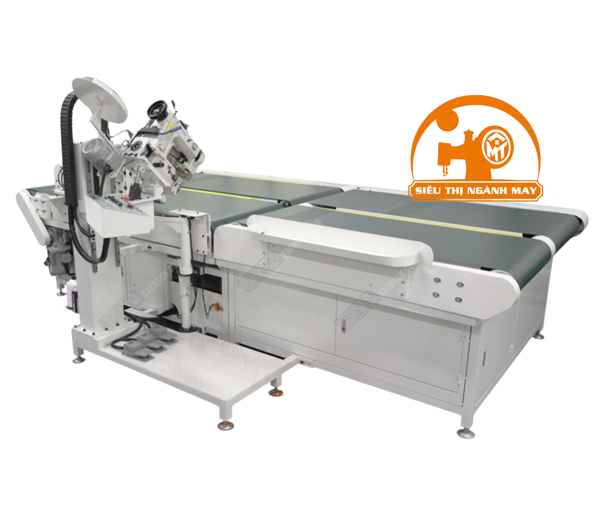 Máy May Cạnh Viền Nệm Tự Động