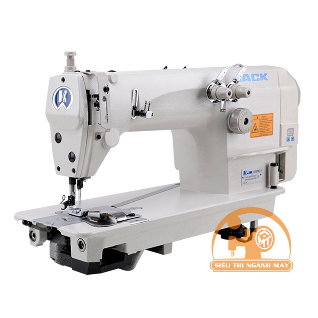 Máy 3 Kim tam giác Móc Xích Liền Trục, dầu kín , cự li kim 1/8 hiệu Jack JK-8560WD-H