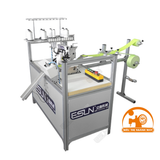 Máy làm tay cầm nệm tự động (có máy cắt)