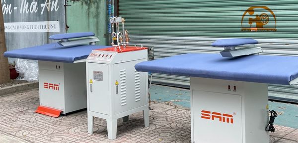 Hệ Thống Ủi Hơi Công Nghiệp (2 người ủi) Thương Hiệu Sam