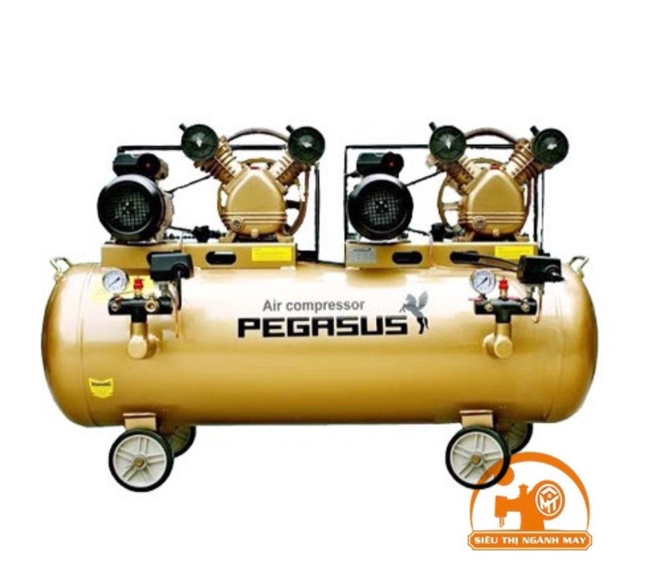 Máy nén khí dây đai PEGASUS TM-V-0.25/8x2-230L