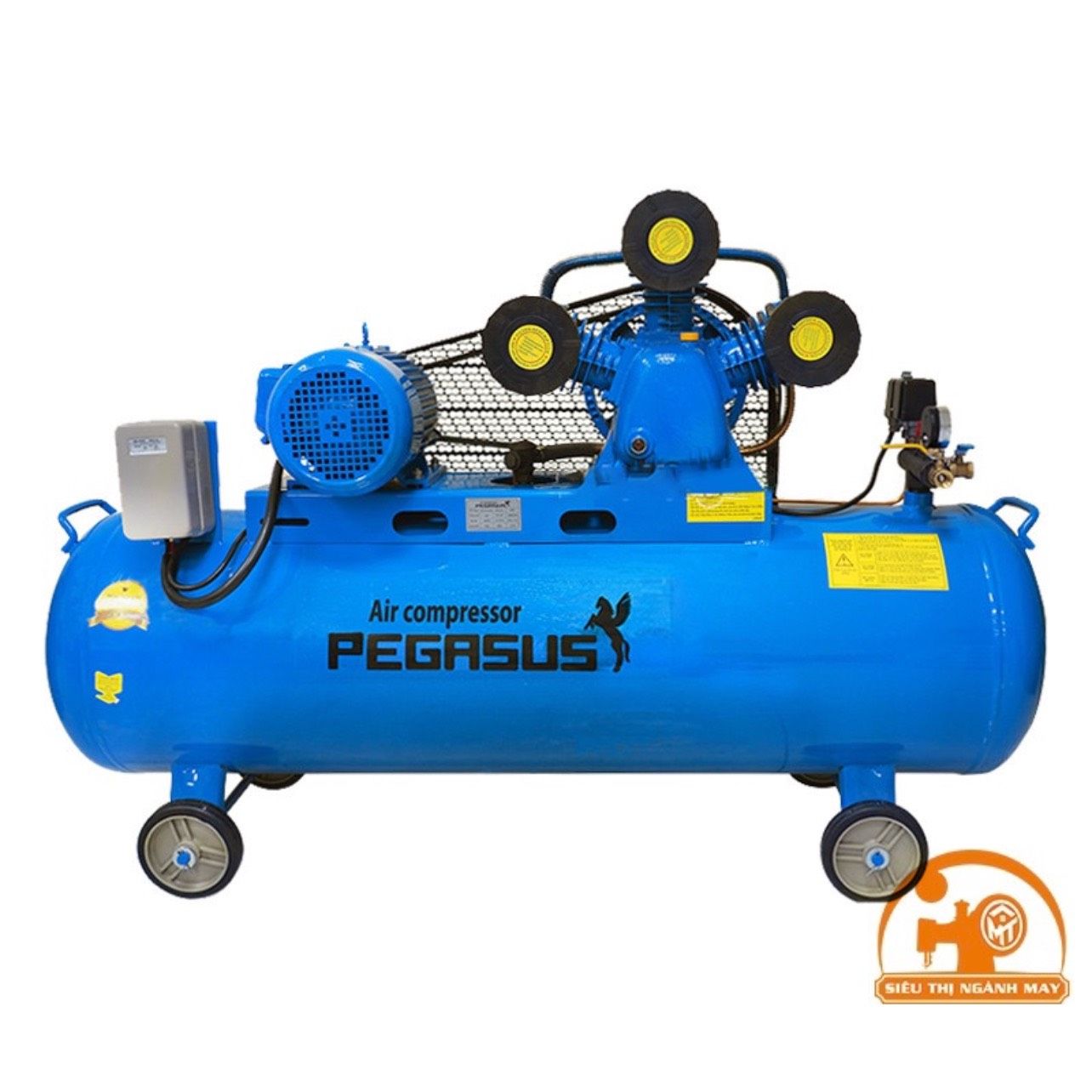 Máy nén khí dây đai PEGASUS TM-W-0.36/12.5-230L