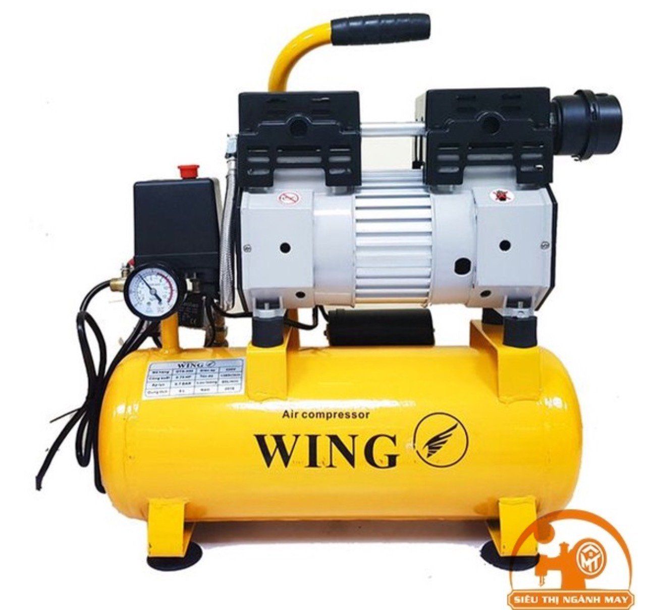 Máy nén khí không dầu giảm âm Wing TW-OF550-9L