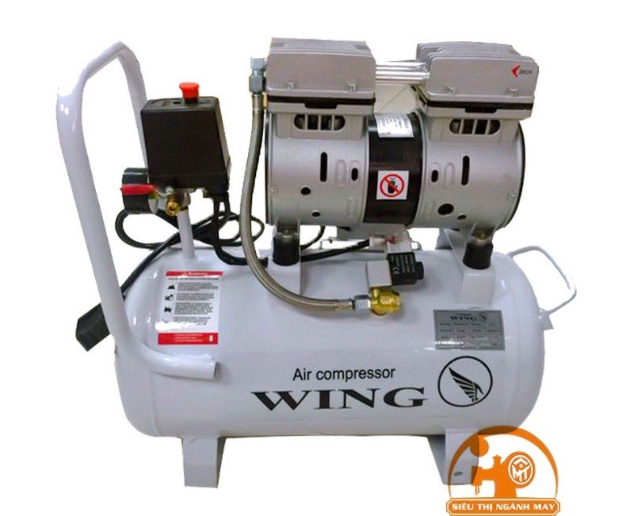 Máy nén khí không dầu giảm âm Wing TW-OF550-25L