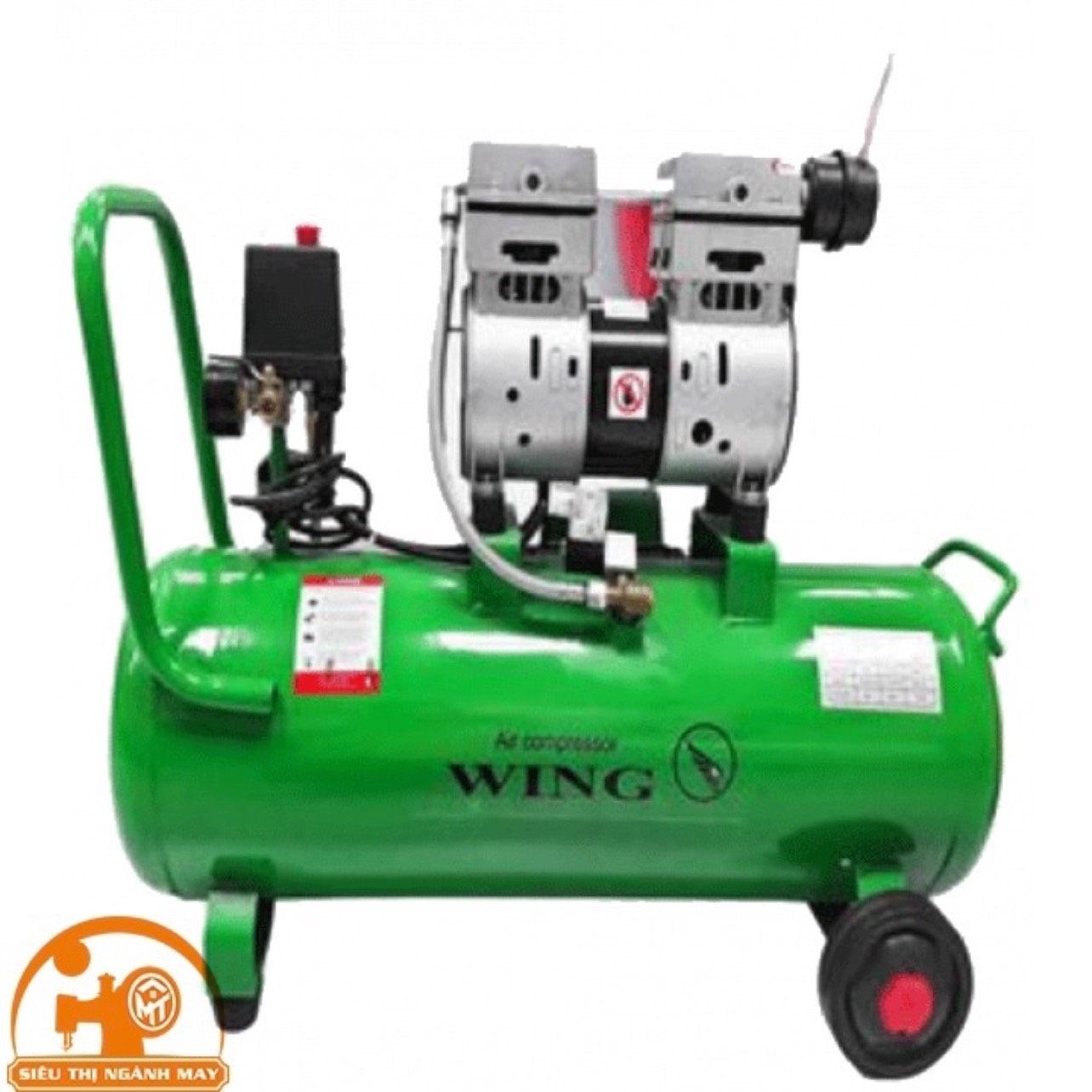 Máy nén khí không dầu giảm âm Wing TW-OF750-25L