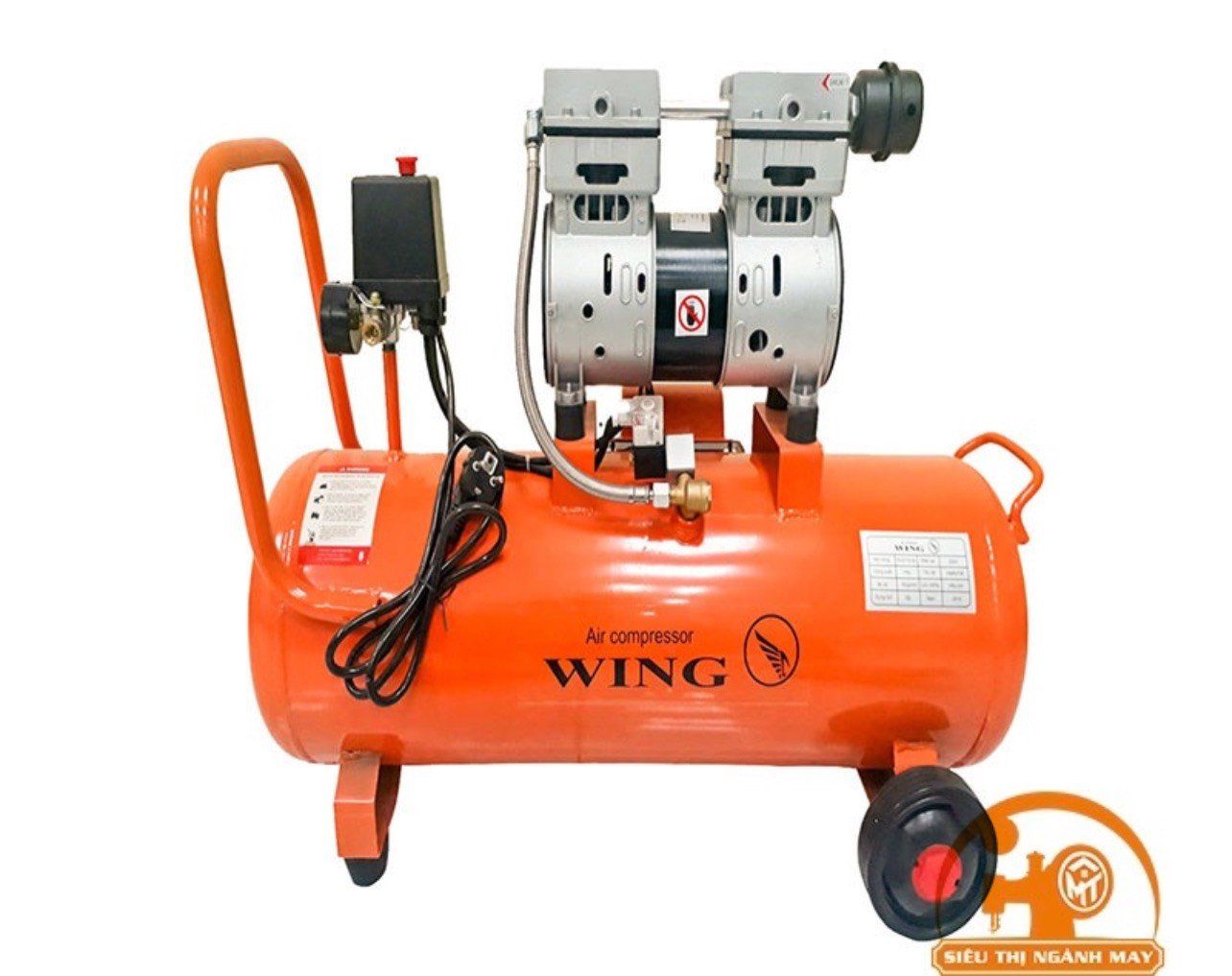 Máy nén khí không dầu giảm âm Wing TW-OF550-35L
