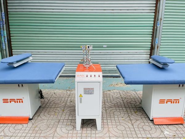 Hệ Thống Ủi Hơi Công Nghiệp Hoàn Chỉnh (2 Người ủi)