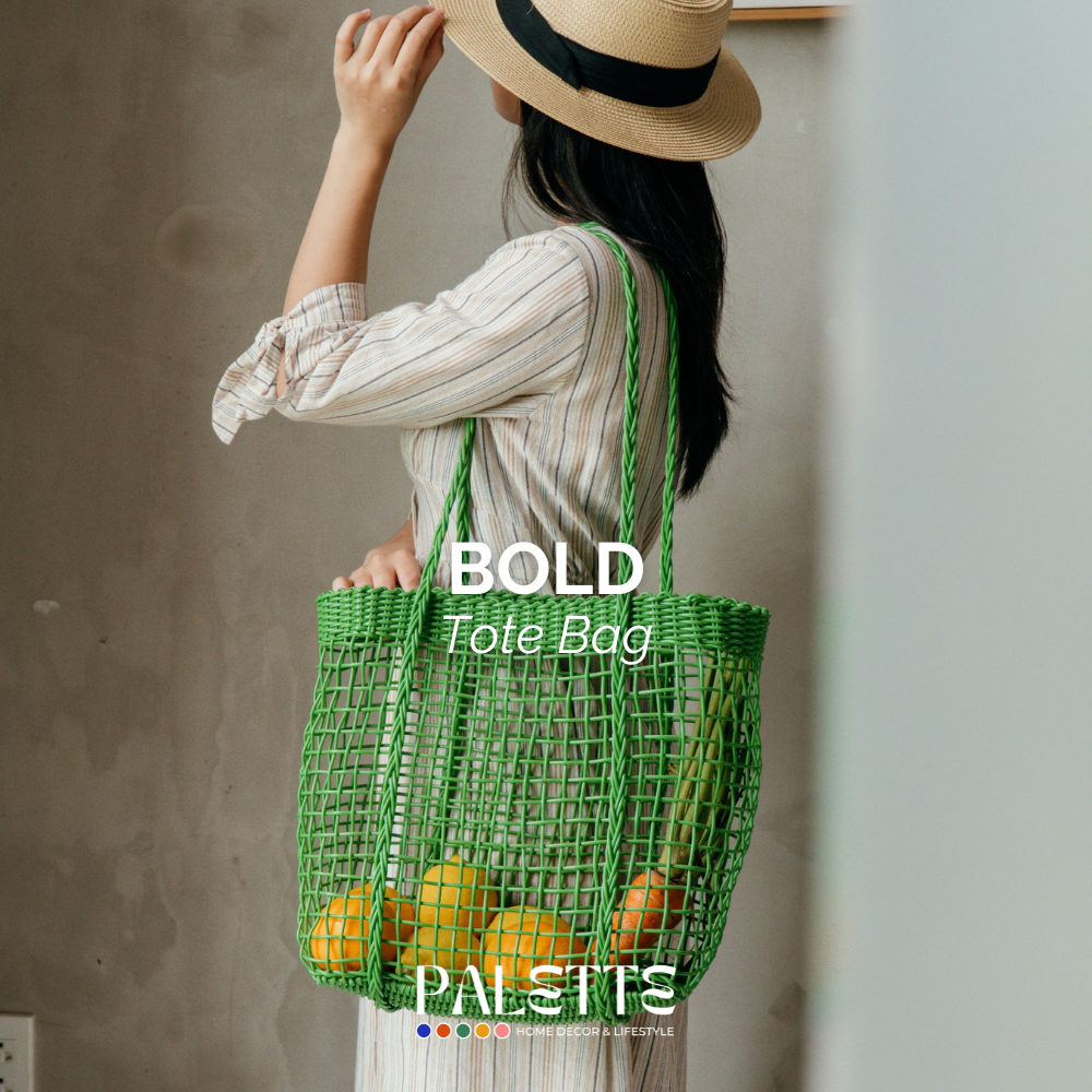  BOLD TOTE BAG - GRASS GREEN 