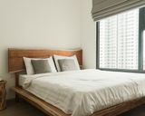  [NGỪNG SẢN XUẤT] GIƯỜNG GỖ KEO 1.6M - ĐẦU GIƯỜNG GỖ NGUYÊN TẤM 