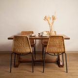  [NGỪNG SẢN XUẤT] COMBO bộ bàn ăn 4 ghế ăn SWING 