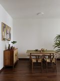  COMBO QUÂY QUẦN -  TRỌN BỘ NỘI THẤT PHÒNG ĂN KẾT HỢP TỦ ACACIA 