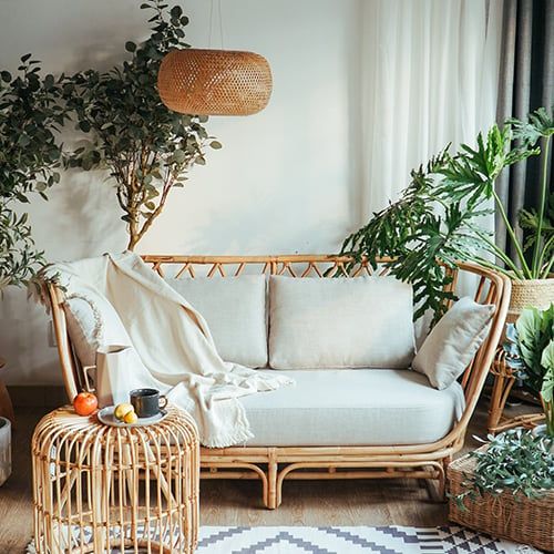  SOFA MÂY VÒNG 2 CHỖ 