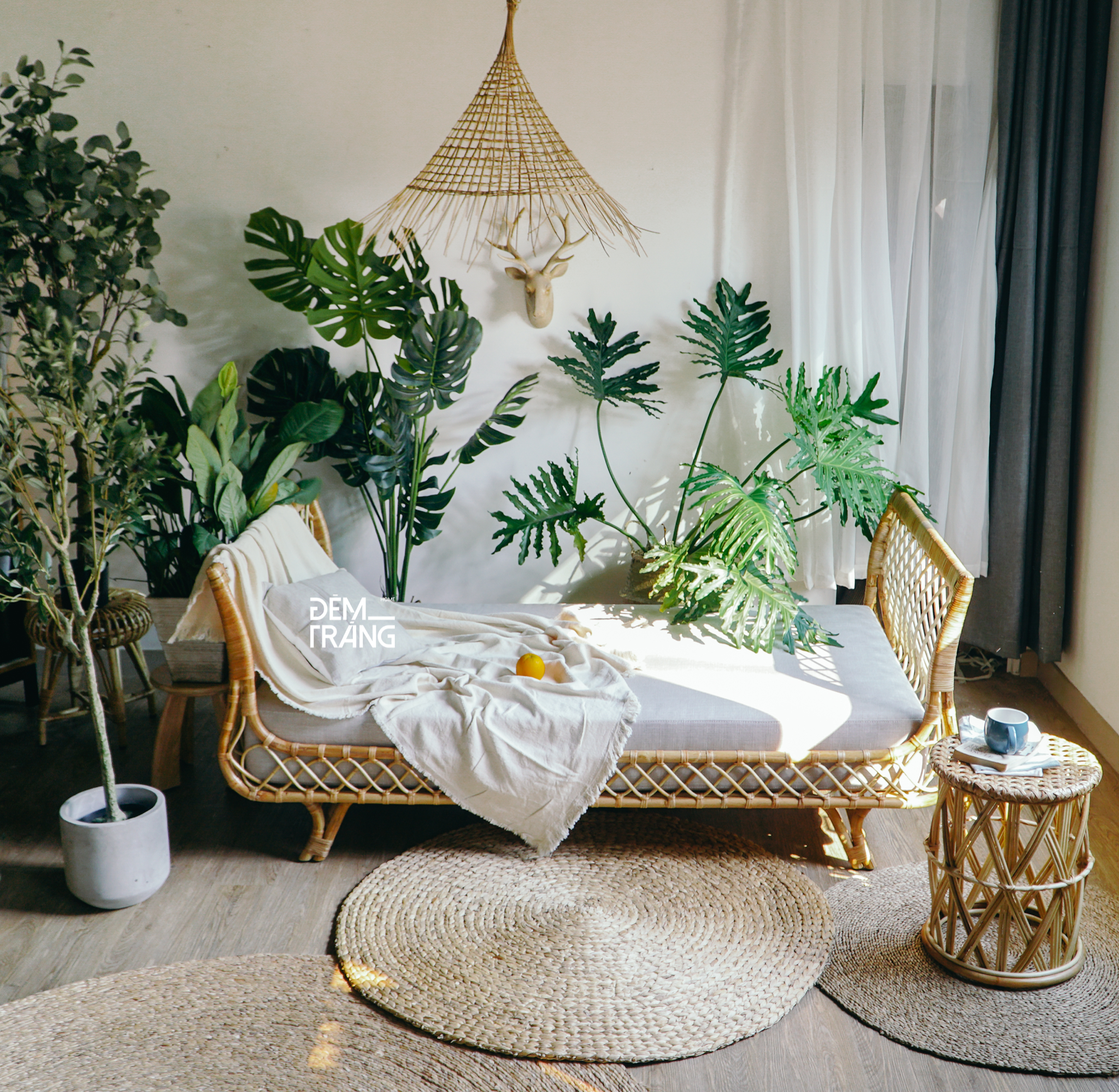  Giường mây - Rattan Daybed 