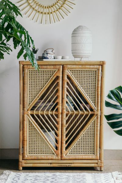  Rattan Cupboard 